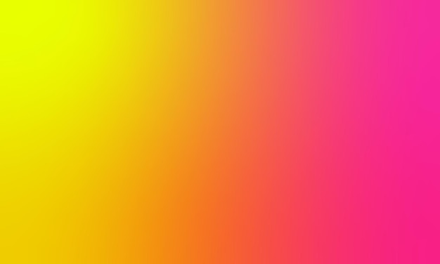 Abstracto Gradiente Vector Fondo Gradiente amarillo naranja y rosa mezclado Bandera de colores