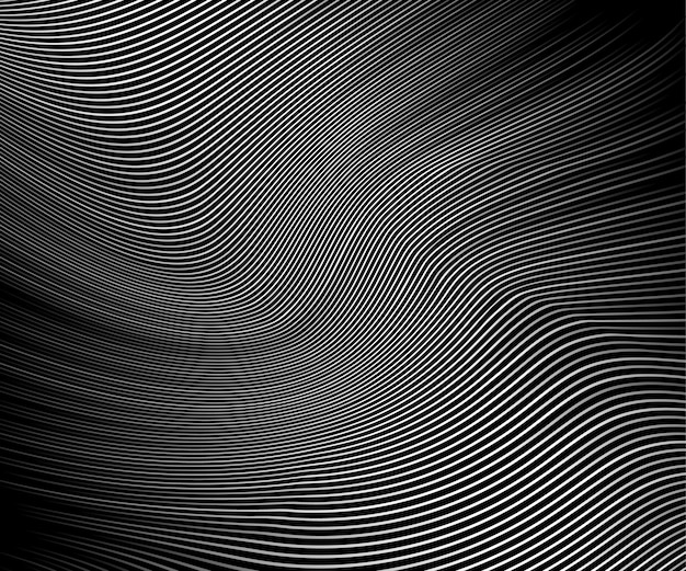 Abstracto gris blanco ondas y líneas patrón para sus ideas plantilla textura de fondo