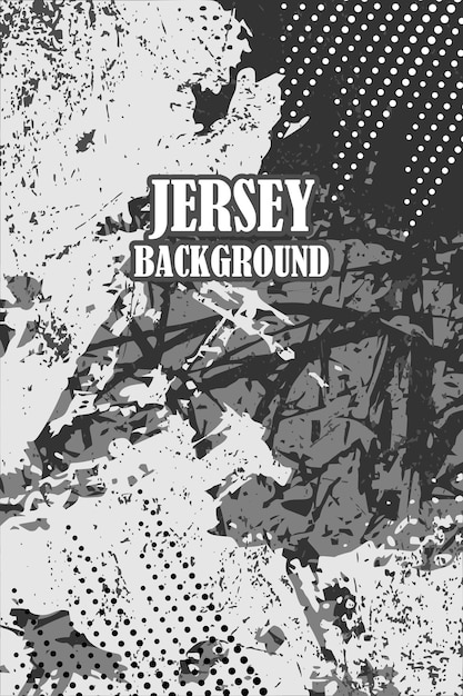 Abstracto gris Grunge Diseño de Jersey