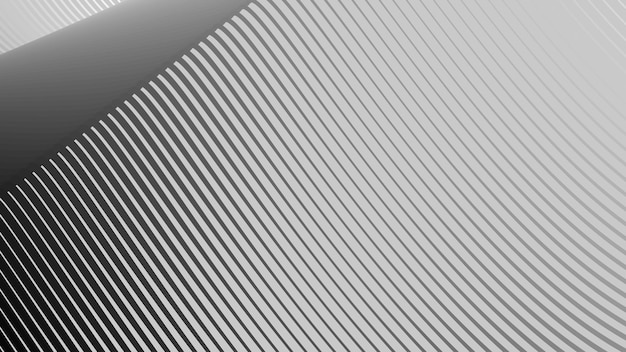 Abstracto gris con líneas de rayas curvas para el fondo o el estilo de la tela