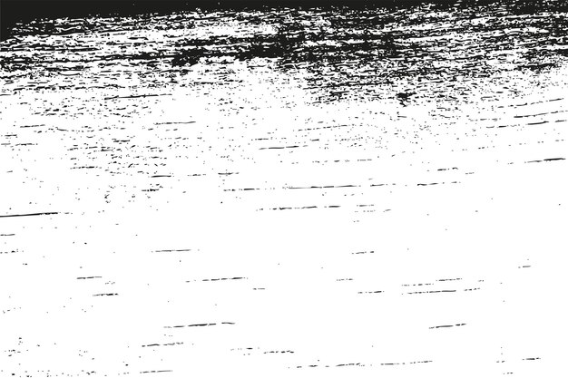 Abstracto grunge negro y blanco con textura angustiada efecto superposición elemento de diseño vectorial