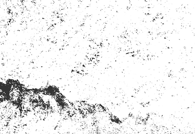 Abstracto grunge textura angustia fondo retro aislado negro sobre fondo blanco