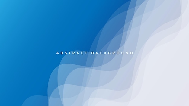 Abstracto hermoso fondo ondulado azul