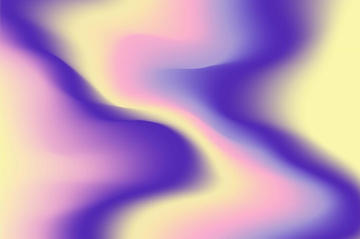 Vector abstracto iridescencia fondo holográfico gradiente pastel diseño moderno de moda