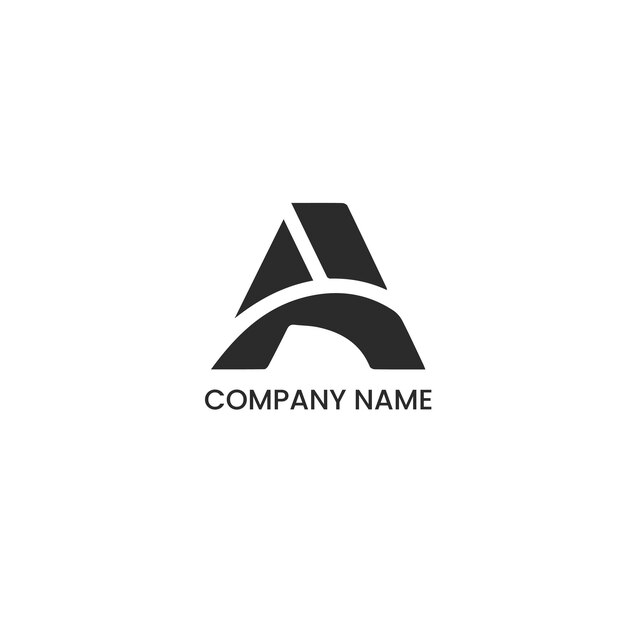 Abstracto letra Un logotipo diseño iconos para negocios de lujo elegante simple Una letra Logotipo