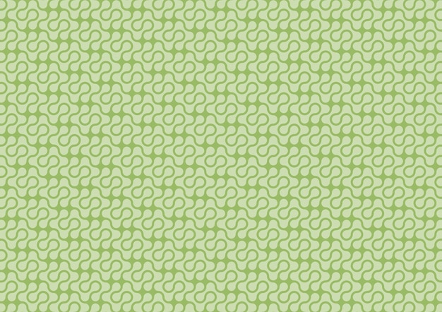 Abstracto línea geométrica verde patrón liso fondo de decoración