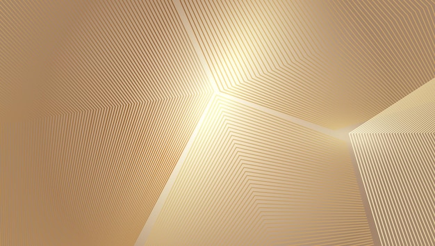 Abstracto líneas doradas textura de fondo en forma de edificios altos mirando hacia arriba