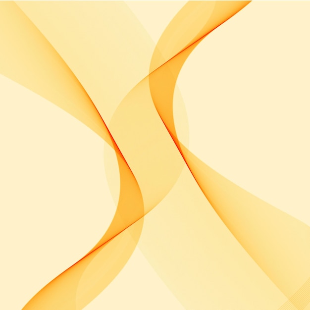 Abstracto Líneas de flujo naranja