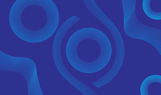Abstracto líneas de onda coloridas fondo concepto de tecnología futurista Líneas de onda fluidas modernas