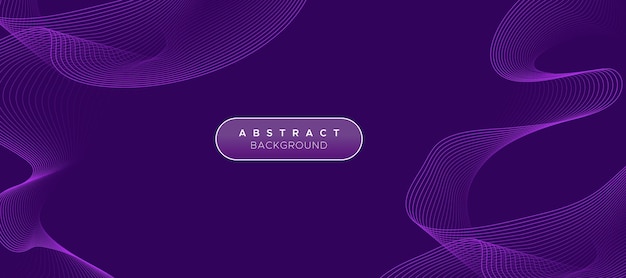 Abstracto Líneas a rayas Diseño de fondo de negocio de ondas Moderno Futurista Línea de líneas onduladas Patrón de fondo Tecnología Geometría Transmisión de fondo para la ciencia Banner Música portada del sitio web encabezado