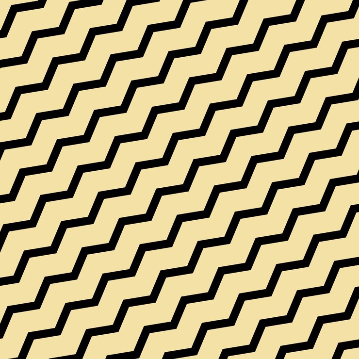 Vector abstracto líneas en zigzag colorido patrón geométrico sin costuras fondo diseño de ilustración vectorial