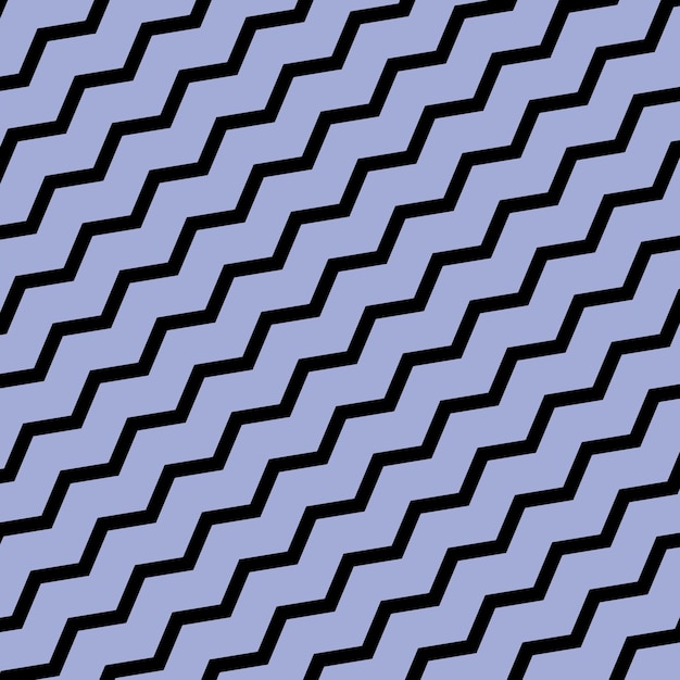Abstracto líneas en zigzag colorido patrón geométrico sin costuras fondo diseño de ilustración vectorial