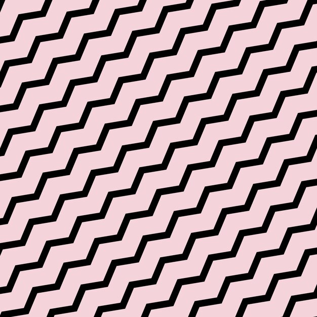 Abstracto líneas en zigzag colorido patrón geométrico sin costuras fondo diseño de ilustración vectorial