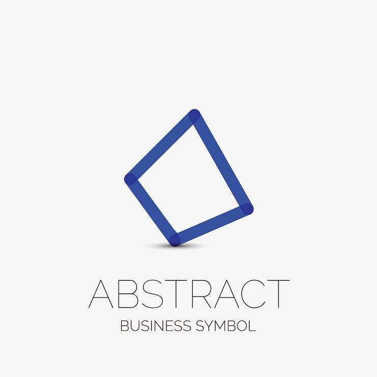 Vector abstracto logotipo creativo de la empresa