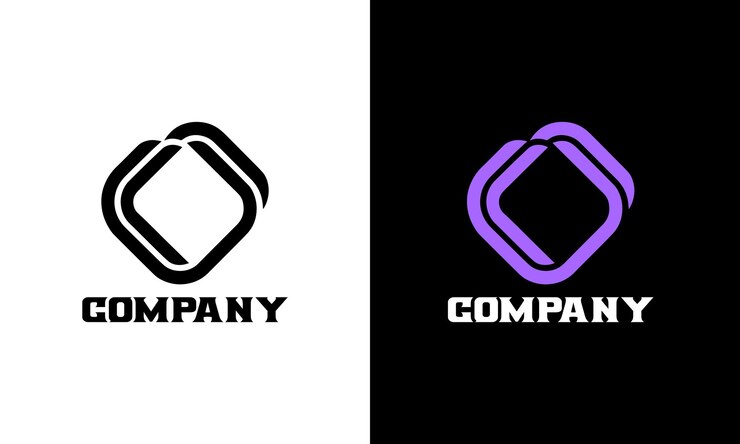 Vector abstracto logotipo inicial de la marca comercial logotipo de la marca empresarial de letras