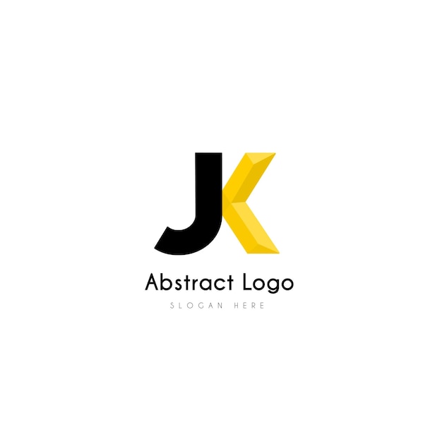 Abstracto del logotipo jk