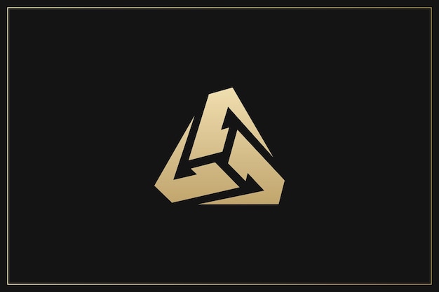 Abstracto Logotipo de la marca de aplicaciones digitales