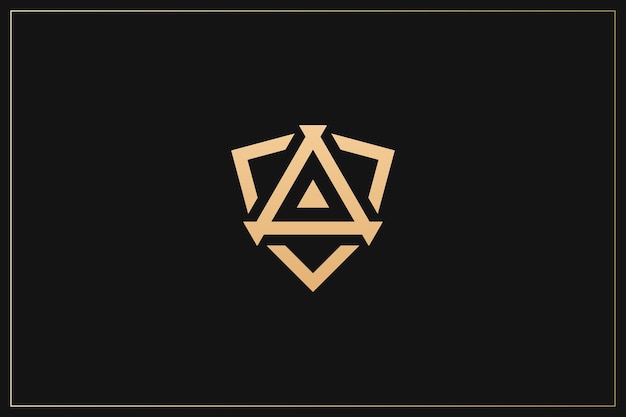 Abstracto Logotipo de la marca de aplicaciones digitales