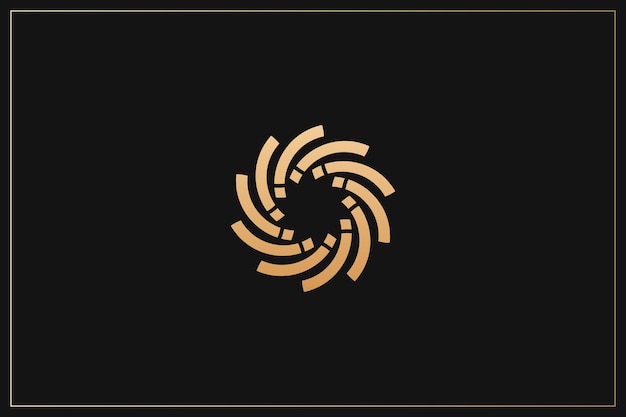 Abstracto Logotipo de la marca de aplicaciones digitales
