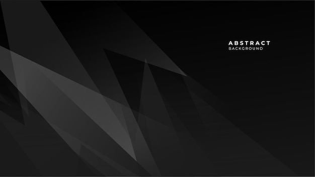 Abstracto modernas formas geométricas negras tecnología vectorial de fondo para el diseño folleto sitio web volante