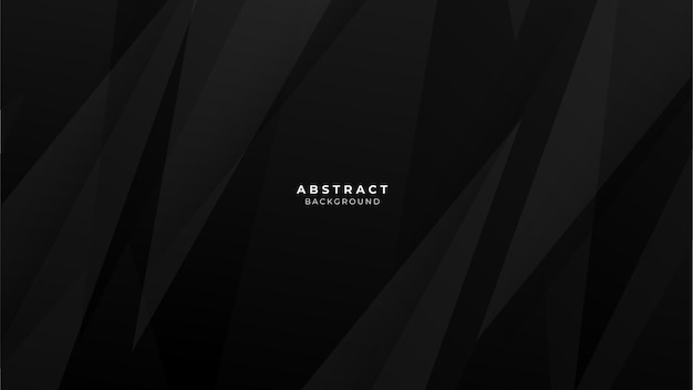 Abstracto modernas formas geométricas negras tecnología vectorial de fondo para el diseño folleto sitio web volante