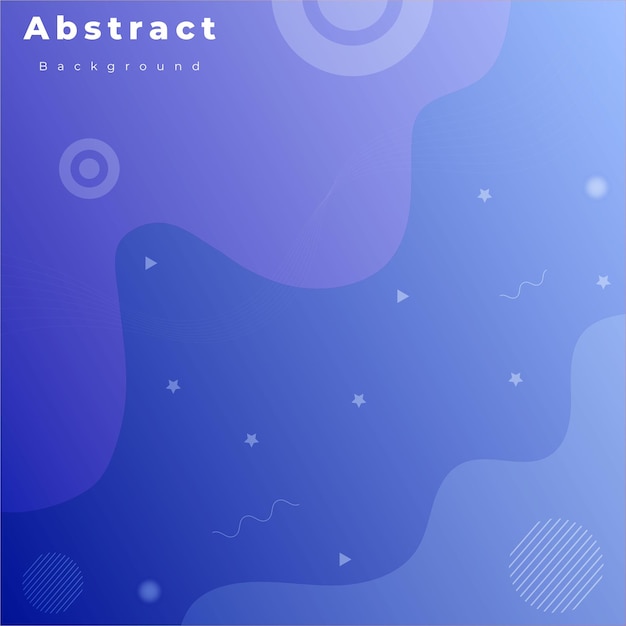 Abstracto moderno azul