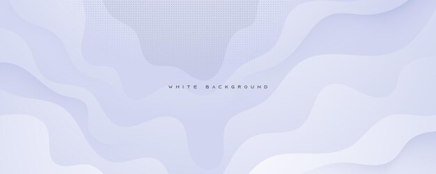 Abstracto moderno fondo blanco ondulado color liso diseño de forma decorativa