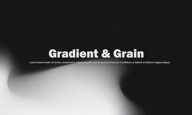 Abstracto moderno gradiente borroso fondo granulado y textura de grano de película texturizado de moda para gráficos