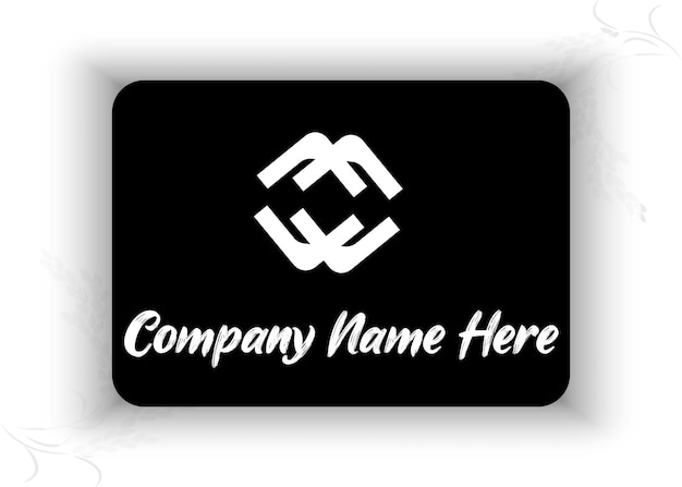 Abstracto moderno Logos de forma retro