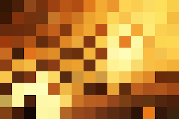 Abstracto de mosaico en colores dorados Fondo