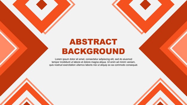 Abstracto Naranja profundo Template de diseño de fondo Abstraction Banner papel de pared Ilustración vectorial Abstraction Naranja profunda Día de la Independencia