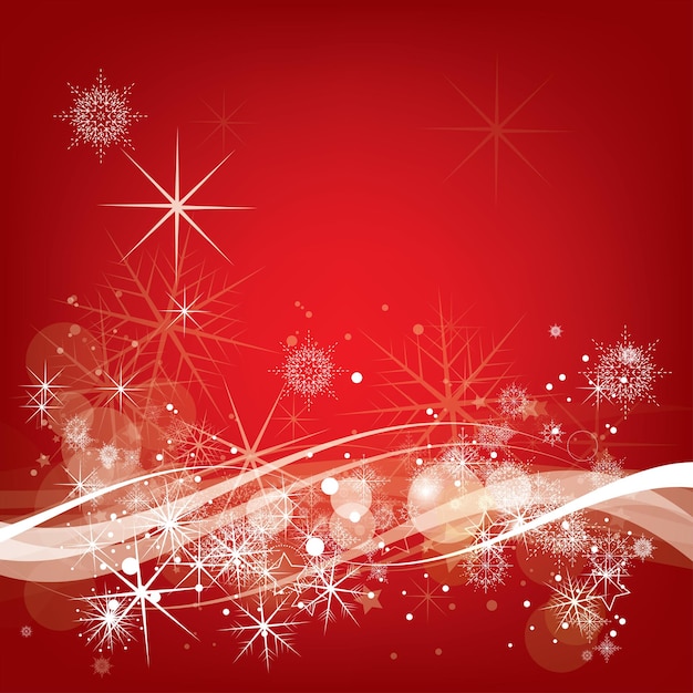Abstracto de Navidad de invierno de fondo para el año nuevo