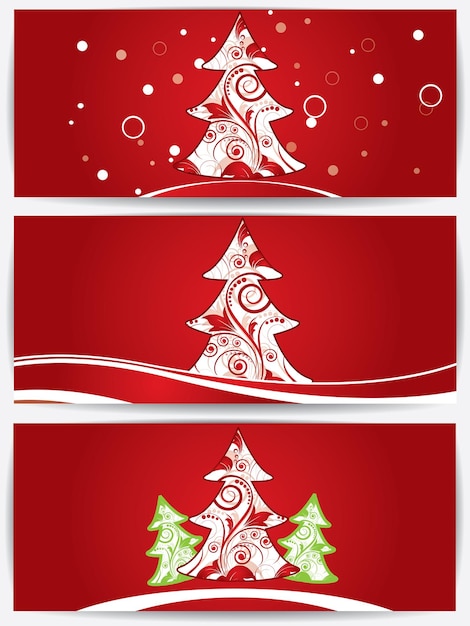 Abstracto de Navidad de invierno de fondo para el año nuevo