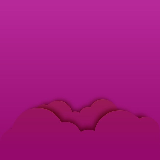 Abstracto Nube de fondo rosado
