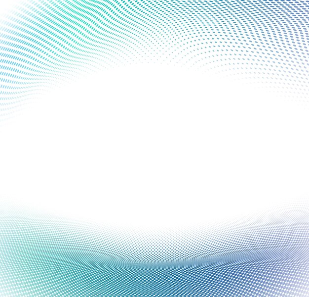 Abstracto Ola azul y de medio tono de agua