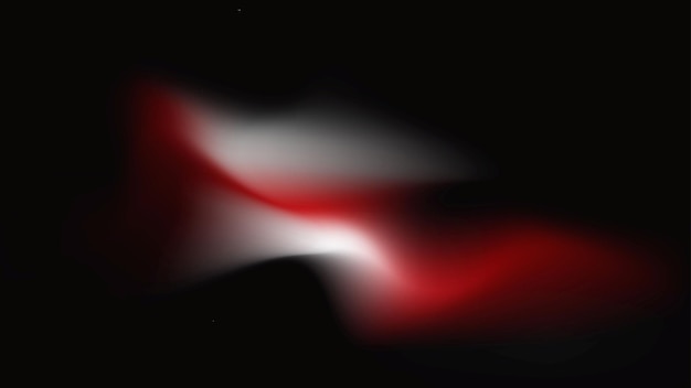 Abstracto Ola de Energía Roja y Negra