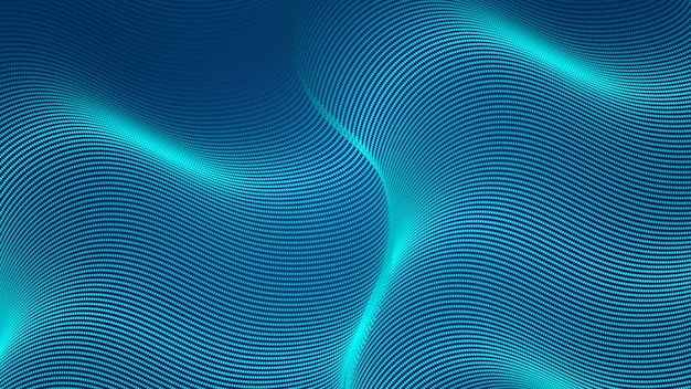 Abstracto Olas azules de fondo