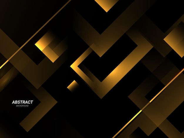 Abstracto oro geométrico líneas elegantes fondo de patrón moderno