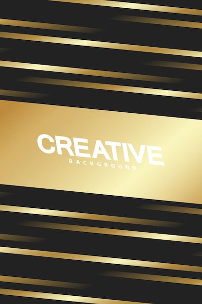 Abstracto oro lujoso fondo de línea decoración moderna para sitios web carteles pancarta