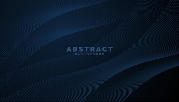 Abstracto oscuro Diseño de fondo ondulado