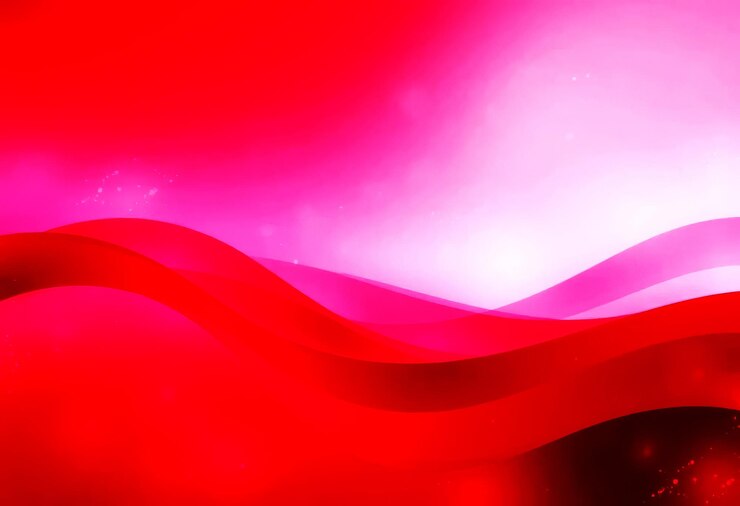 Vector abstracto palabras clave de fondo con gradiente de flujo rojo