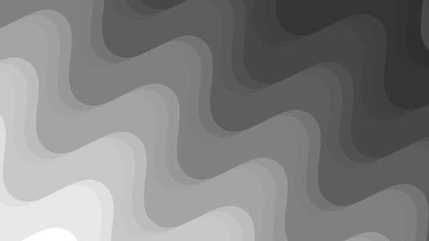 Abstracto de papel gris cortado imagen vectorial de fondo en color
