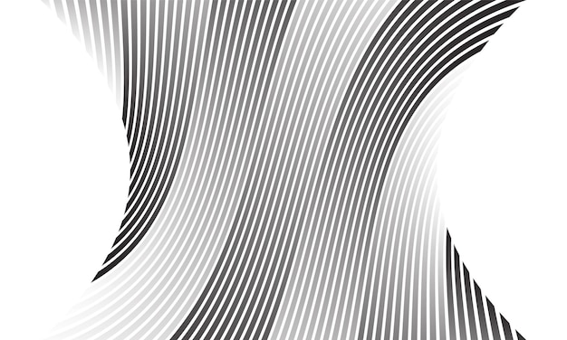Abstracto patrón abstracto en blanco y negro con un fondo abstracto blanco y gris