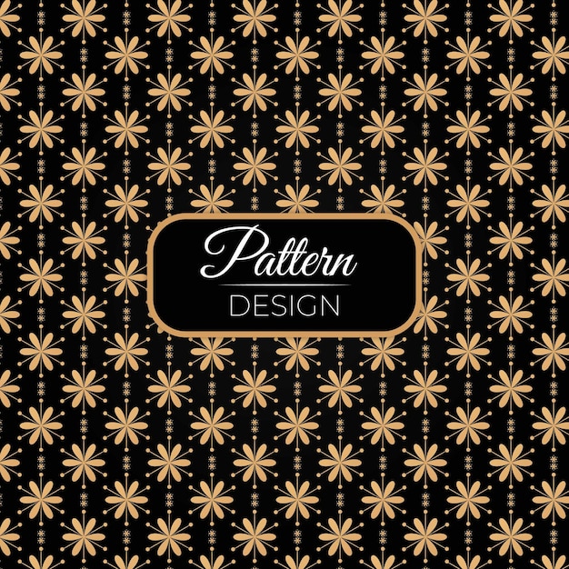Abstracto patrón de boda real de oro