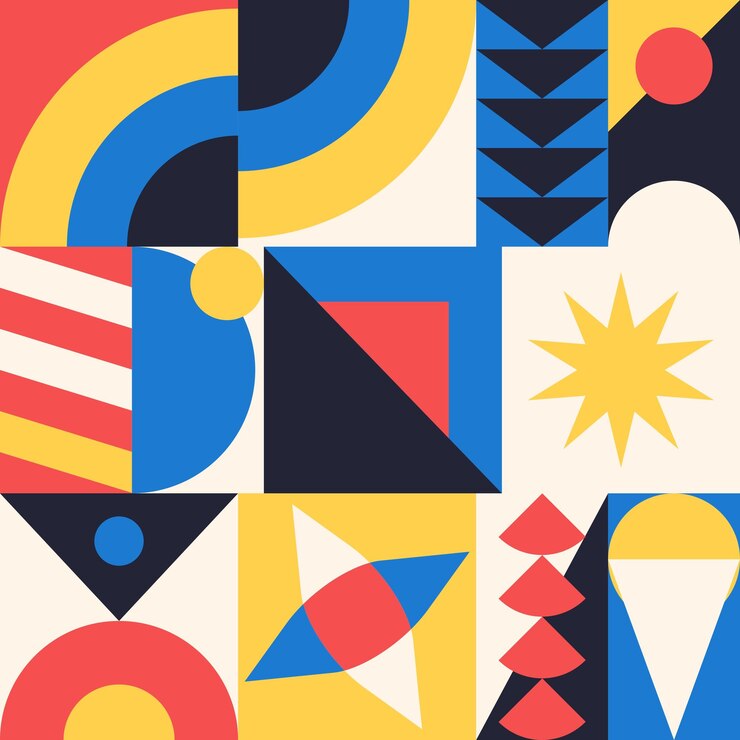 Abstracto del patrón del cartel