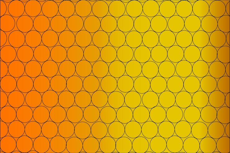 Abstracto patrón de círculo sin costuras fondo Ilustración vectorial