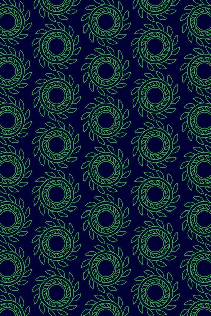 Abstracto Patrón de colores sin costuras con formas circulares