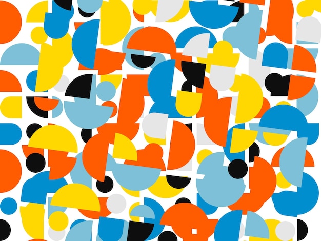 Abstracto patrón sin costuras patrón geométrico fondo ilustración geométrica