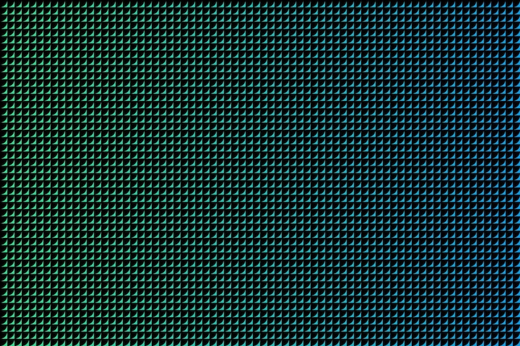 Vector abstracto patrón de efecto de pantalla sin costuras fondo de fondo de gradiente verde y azul