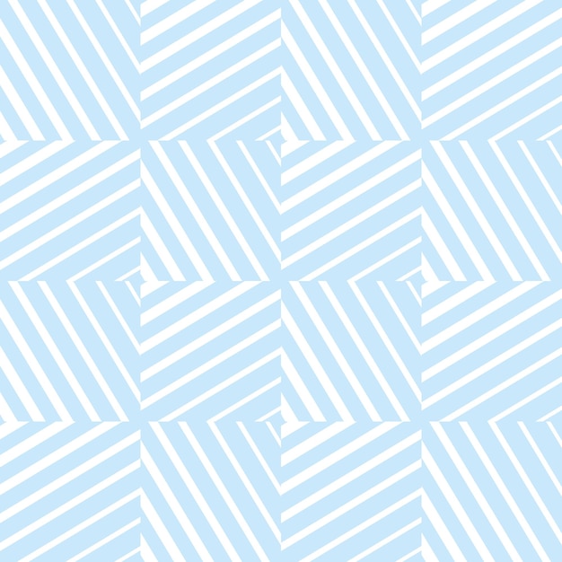 Abstracto Patrón geométrico azul y blanco